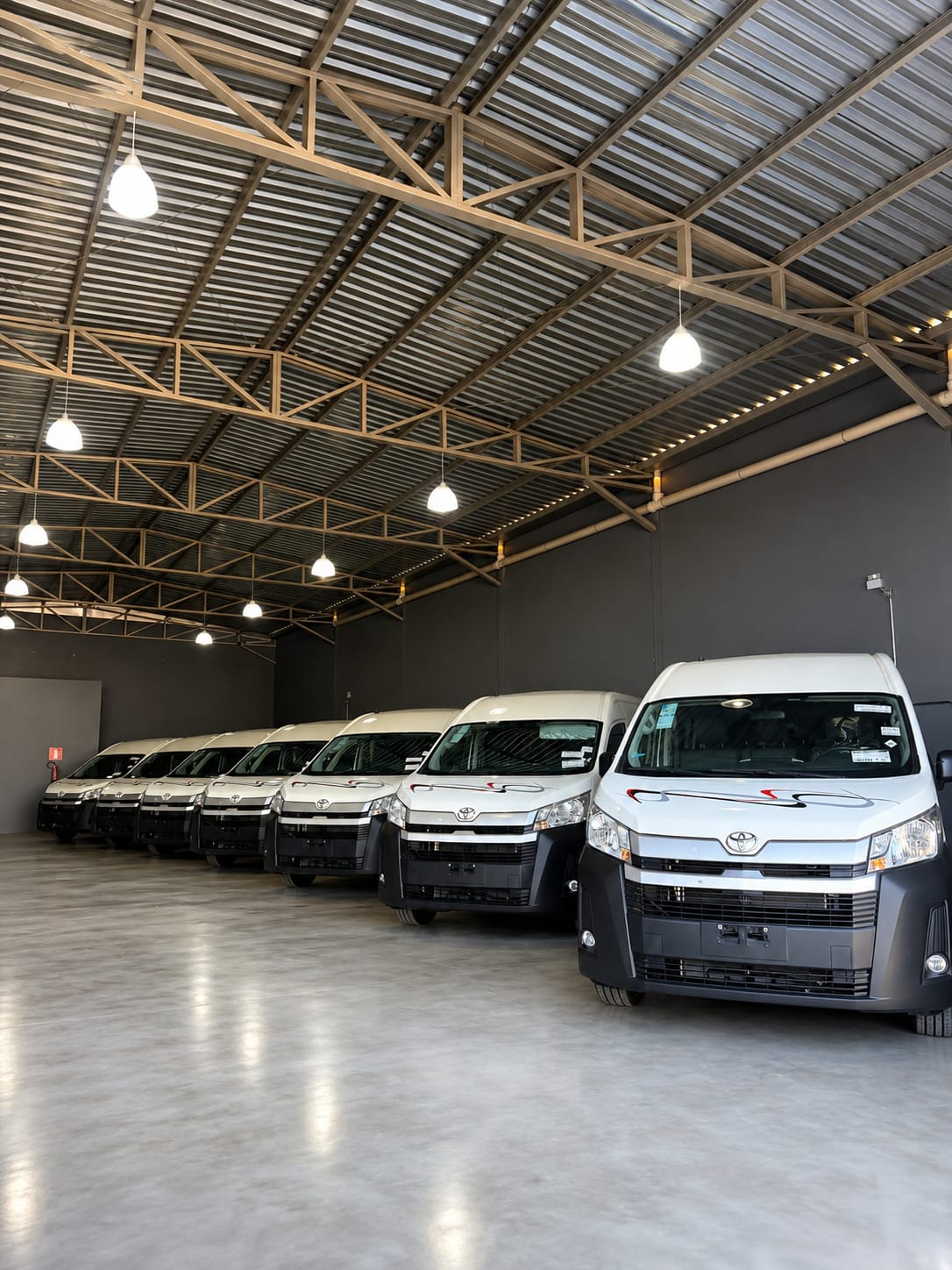T8T Transportes — Toyota Hiace 0km